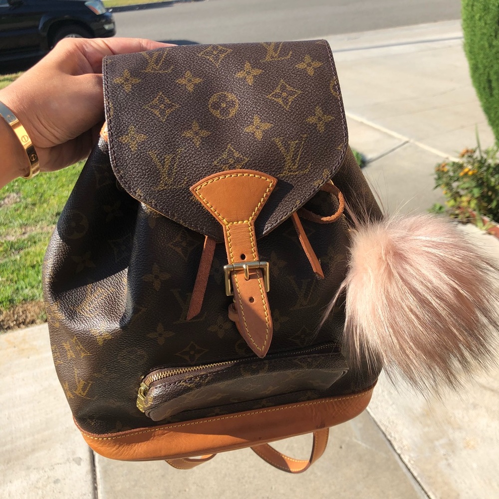 Vintage Louis vuitton LV montsouris MM backpack